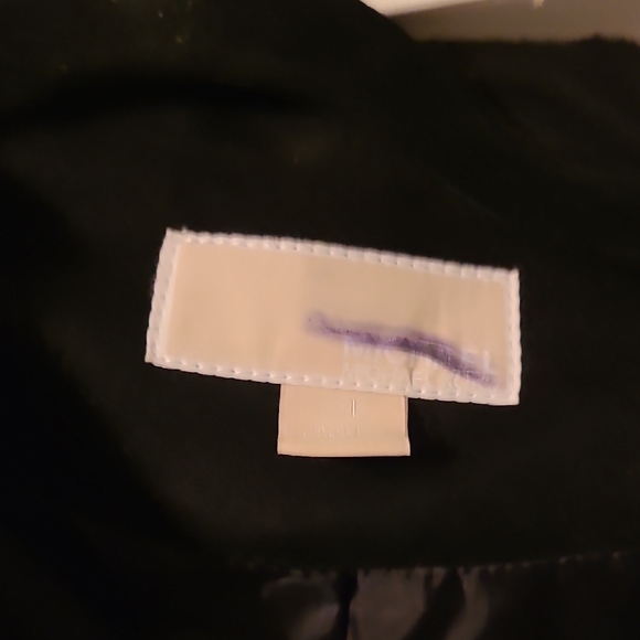 Michael Kors Elegant Black Trench Coat - Picture 2 of 4